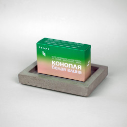 Мыло из конопли, "Конопля &amp; белая глина"